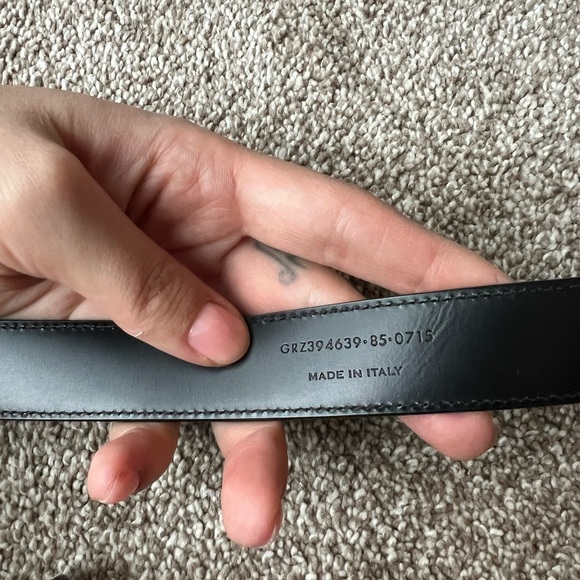 Saint Laurent leather zipper Belt - Picture 8 of 8